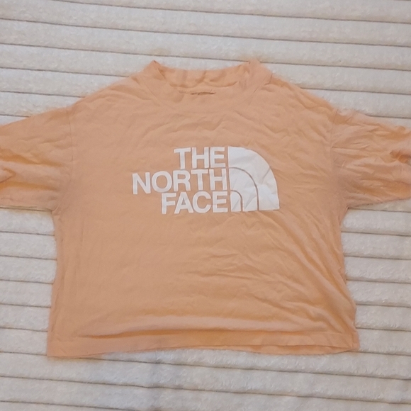 The North Face Tops - 4/$18 The North Face Peach T-Shirt with White Logo
